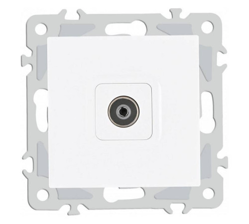 ТВ-розетка без рамки Arte Milano am-206 206.43-1.white