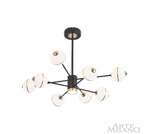 Люстра на штанге Arte Milano Ferrara-72069 272069/8 BK