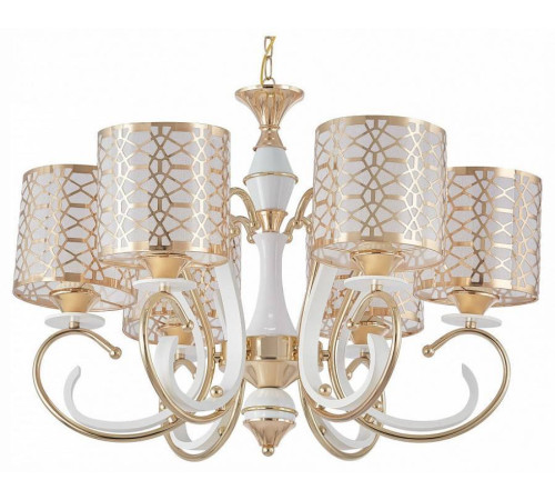 Подвесная люстра Arte Milano Florentia-1237 301237/6 Wh/Gd