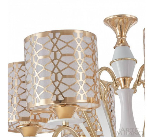 Подвесная люстра Arte Milano Florentia-1237 301237/6 Wh/Gd
