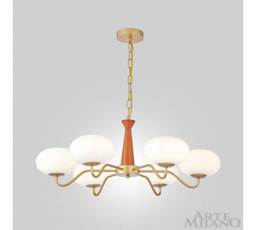 Подвесная люстра Arte Milano AM-Napoli 310166/D780/6 BS/WD