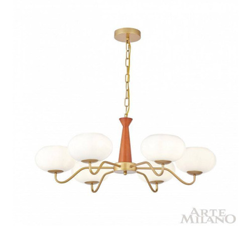 Подвесная люстра Arte Milano AM-Napoli 310166/D780/6 BS/WD