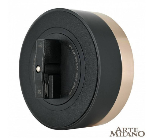 Розетка 2xUSB на треке Arte Milano Am-track-sockets 380066TS LED/USBx2 Gold