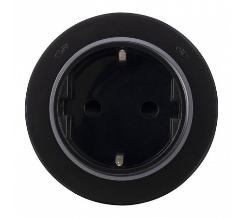 Розетка с заземлением на треке Arte Milano Am-track-sockets-39 397951TS/ES Black