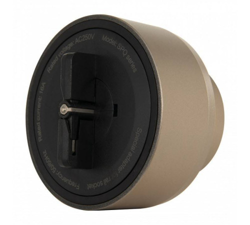 Розетка с заземлением на треке Arte Milano Am-track-sockets-39 397951TS/ES Gold