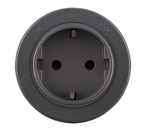 Розетка с заземлением на треке Arte Milano Am-track-sockets-39 397951TS/ES Grey