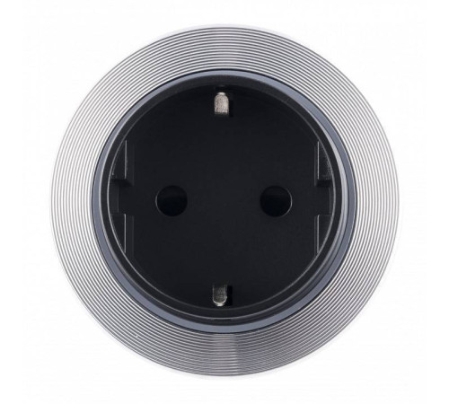 Розетка с заземлением на треке Arte Milano Am-track-sockets-39 397952TS/ES Silver