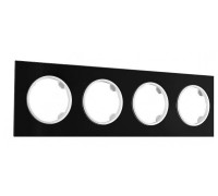 Рамка на 4 поста Arte Milano am-502.01 502.01-4.black