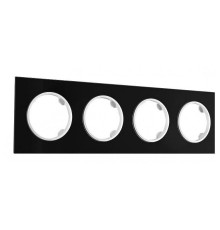 Рамка на 4 поста Arte Milano am-502.01 502.01-4.black