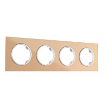 Рамка на 4 поста Arte Milano am-502.01 502.01-4.shampan