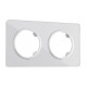 Рамка на 2 поста Arte Milano am-502.13 502.13-2.silver
