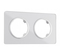 Рамка на 2 поста Arte Milano am-502.13 502.13-2.silver