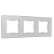 Рамка на 3 поста Arte Milano am-502.16 502.16-3.silver