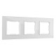 Рамка на 3 поста Arte Milano am-503.02 503.02-3.silver