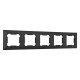 Рамка на 5 постов Arte Milano am-503.03 503.03-5.black