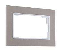 Рамка для двойной розетки Arte Milano am-503.12 503.12-double.grey
