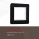 Рамка на 1 пост Arte Milano am-503.14 503.14-1.black