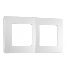 Рамка на 2 поста Arte Milano am-517.17 517.17-2.silver