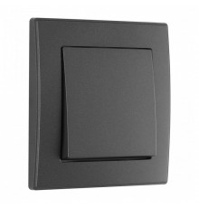 Выключатель одноклавишный Arte Milano SET06-1 SET06-1-30-1 black