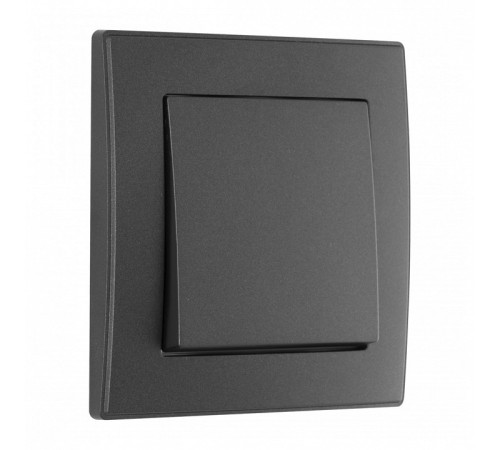 Выключатель одноклавишный Arte Milano SET06-1 SET06-1-30-1 black