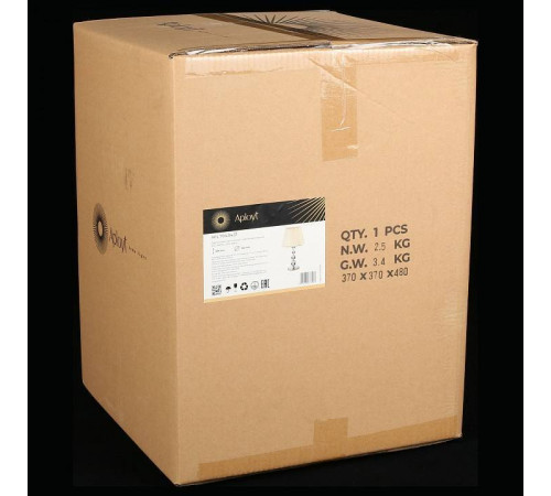 Настольная лампа декоративная Aployt Gaell APL.704.04.01