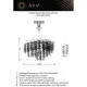 Подвесная люстра Aployt Rochell APL.850.03.10