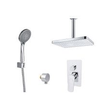 Душевой комплект 4 в 1 Aquatek Вега (AQ1046CR+AQ2081CR+AQ2454CR+AQ2010CR) AQ1072CR