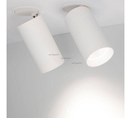 Спот Arlight SP-POLO-BUILT-R95-25W Day4000 (WH-WH, 40 deg) 027340