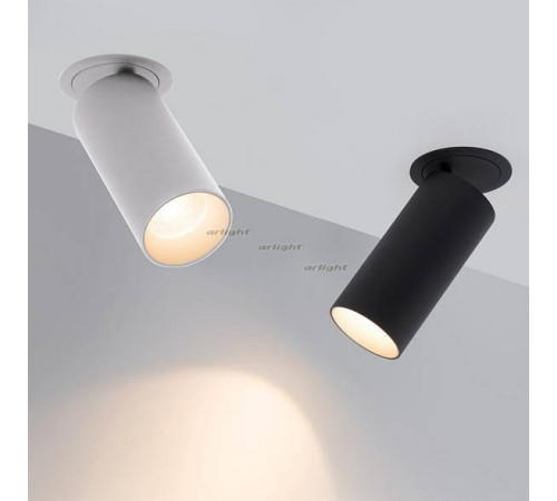 Спот Arlight SP-POLO-BUILT-R95-25W Day4000 (WH-WH, 40 deg) 027340