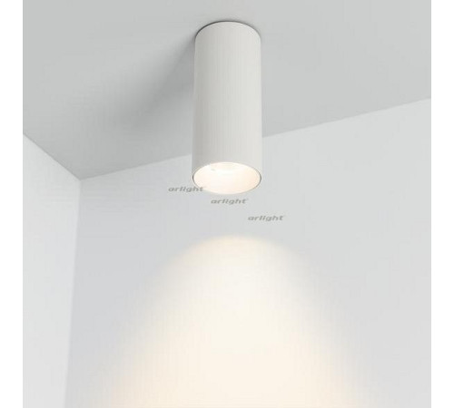 Накладной светильник Arlight SP-POLO-SURFACE-R65-8W Warm3000 (WH-WH, 40 deg) 027510