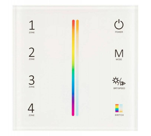 Панель-регулятора цвета RGBW сенсорный накладной Arlight SMART 28309