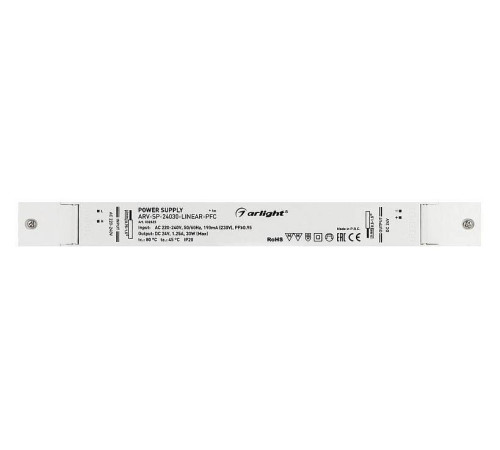 Блок питания Arlight ARV-SP-24200-LONG-PFC-B 24V 200W 032623