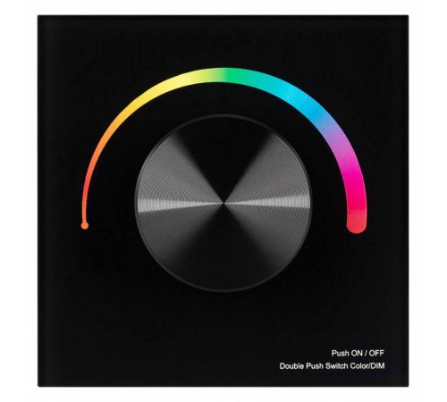 Панель-регулятора цвета RGB роторный встраиваемый Arlight SMART 033757