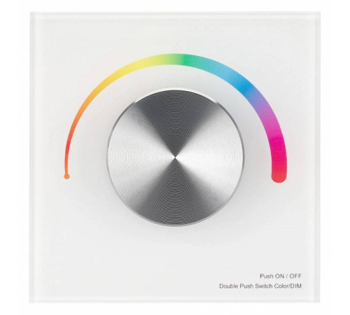 Панель-регулятора цвета RGB роторный встраиваемый Arlight SMART 033764