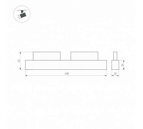 Встраиваемый светильник Arlight MAG-ORIENT 035568