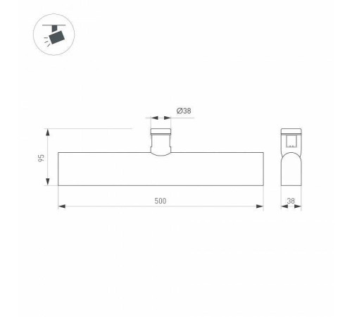 Накладной светильник Arlight APRIORI 039295