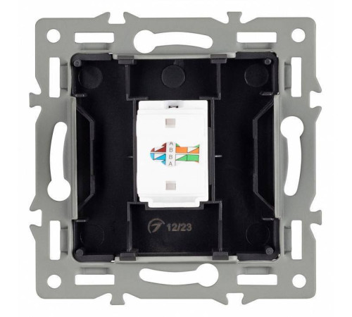 Розетка Ethernet RJ-45 и со шторками, без рамки Arlight SCT 045334