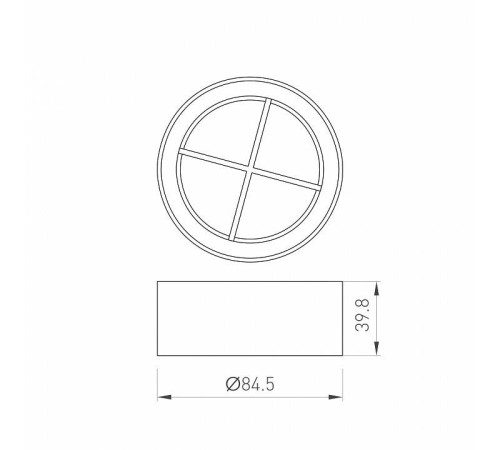Кольцо декоративное Arlight CALIPSO 046756
