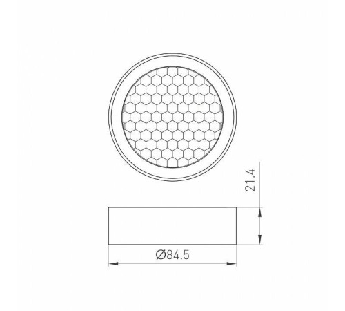 Сотовый фильтр Arlight CALIPSO 046764