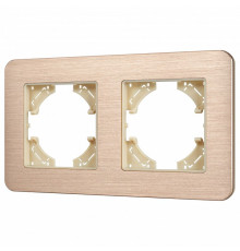 Рамка на 2 поста Arlight AKIRY 049726