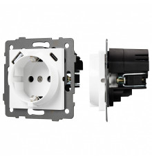 Розетка с заземлением и 2хUSB type A и C, без рамки Arlight SCT 049822