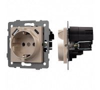 Розетка с заземлением и 2хUSB type A и C, без рамки Arlight SCT 049832