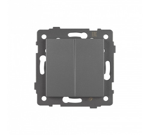 Выключатель двухклавишный без рамки Arlight SWT 049889