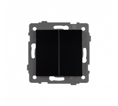 Выключатель проходной двухклавишный без рамки Arlight SWT 049893
