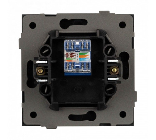 Розетка Ethernet RJ-45 и со шторками, без рамки Arlight SCT-TENDO 054105