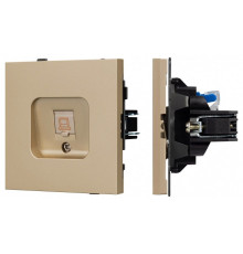 Розетка Ethernet RJ-45 и со шторками, без рамки Arlight SCT-TENDO 054592