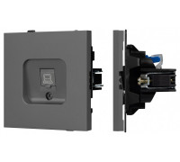Розетка Ethernet RJ-45 и со шторками, без рамки Arlight SCT-TENDO 054593