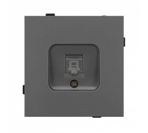 Розетка Ethernet RJ-45 и со шторками, без рамки Arlight SCT-TENDO 054593