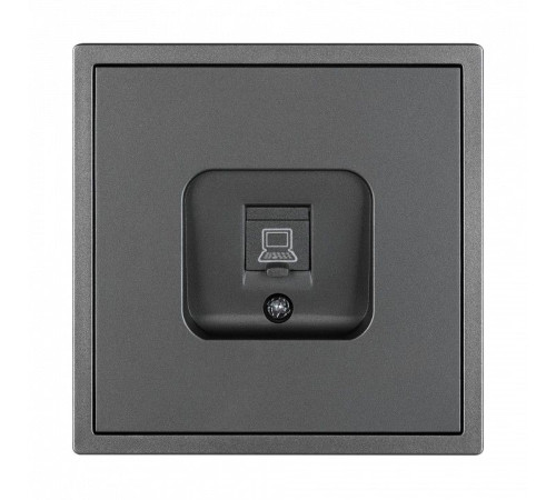 Розетка Ethernet RJ-45 и со шторками, без рамки Arlight SCT-TENDO 054593