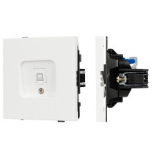 Розетка Ethernet RJ-45 и со шторками, без рамки Arlight SCT-TENDO 054594